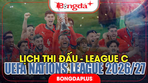 Lịch thi đấu UEFA Nations League 2026/27 - League C